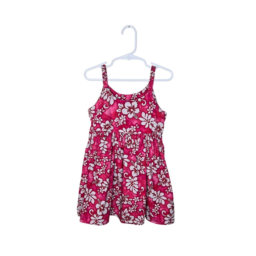 ALOHA REPUBLIC Girl’s 100% Cotton Floral Dress Size 7-8